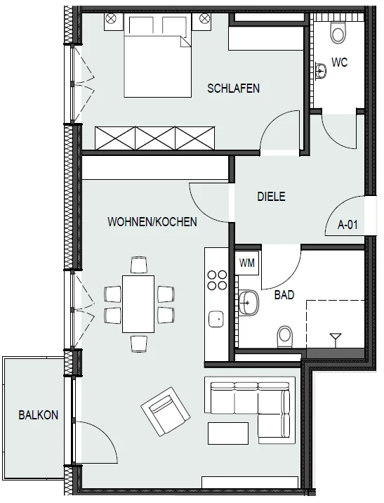 Grundriss A-01